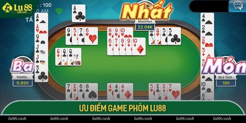 Phỏm LU88 Lu 88 trở thành sân chơi game Tá Lả hot nhất 2025