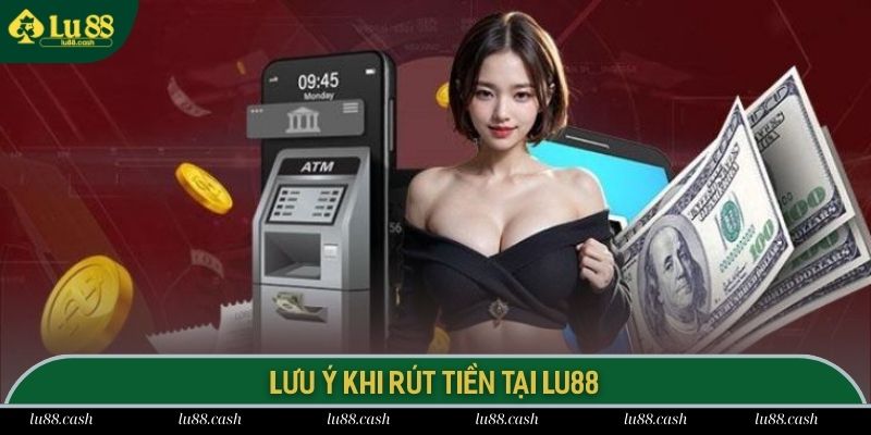 Rút Tiền LU88 Rinh Phần Thưởng Về Túi Trong 1 Tích Tắc Các chú ý cần nắm chuẩn để quy trình rút tiền tại LU88 thành công